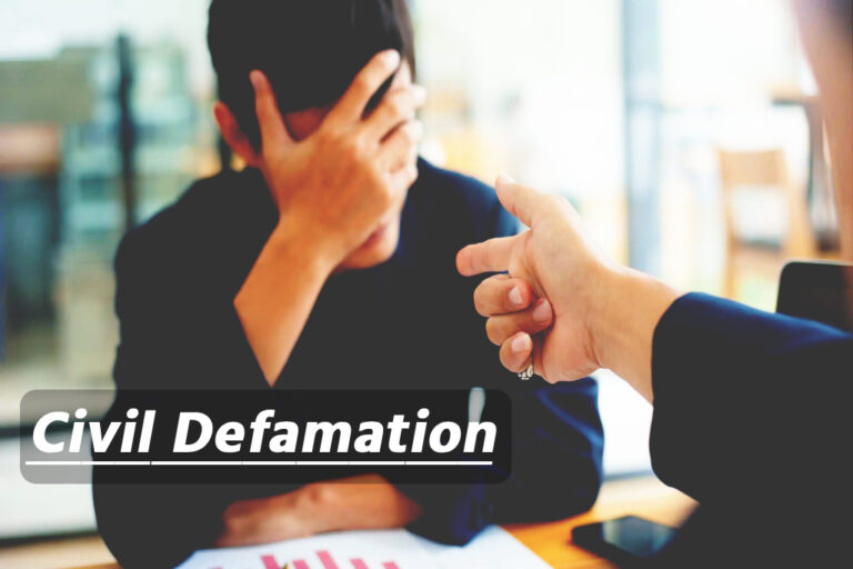 Civil Defamation in India – Understanding Law and Defenses