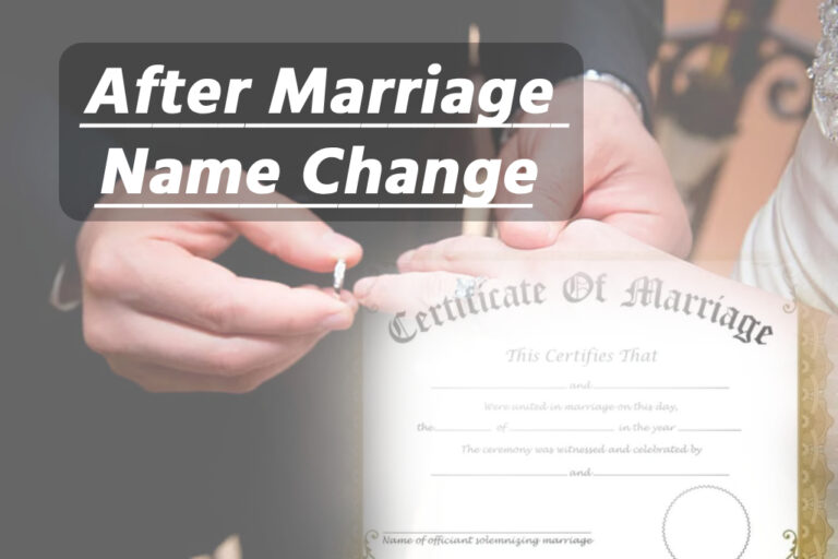 How to Change Name in Marriage Certificate – Complete Legal Procedure